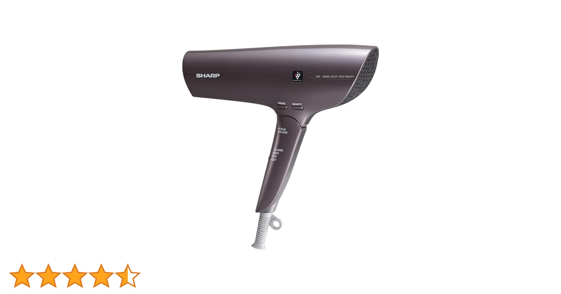 SHARP プラズマクラスター　ヘアドライヤー　 IB-NP9-V VIOLET Amazon.co.jp: シャープ ドライヤー プラズマクラスター
